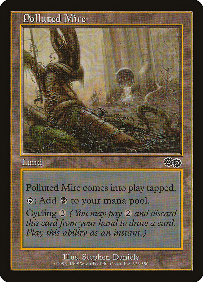 Polluted Mire card front
