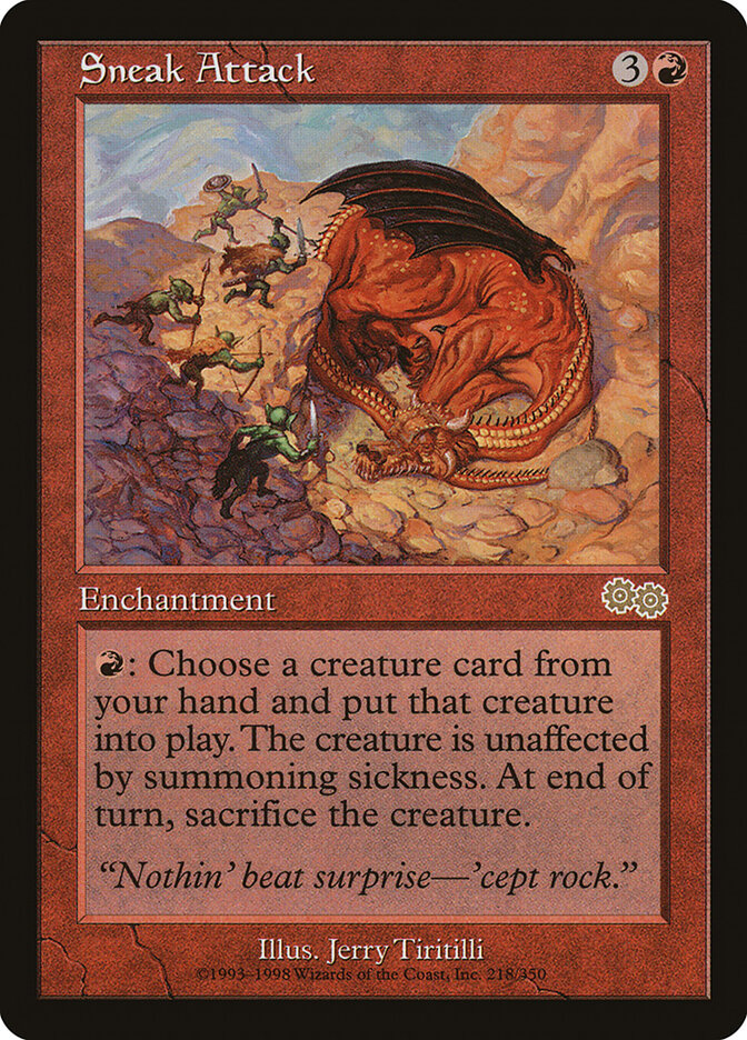 Sneak Attack card front