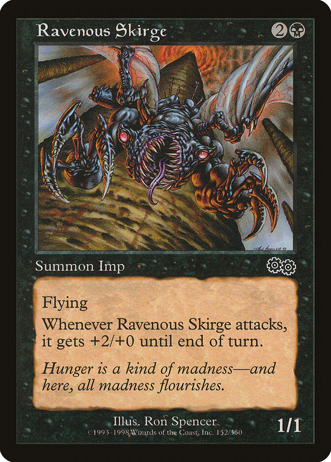 Ravenous Skirge card front