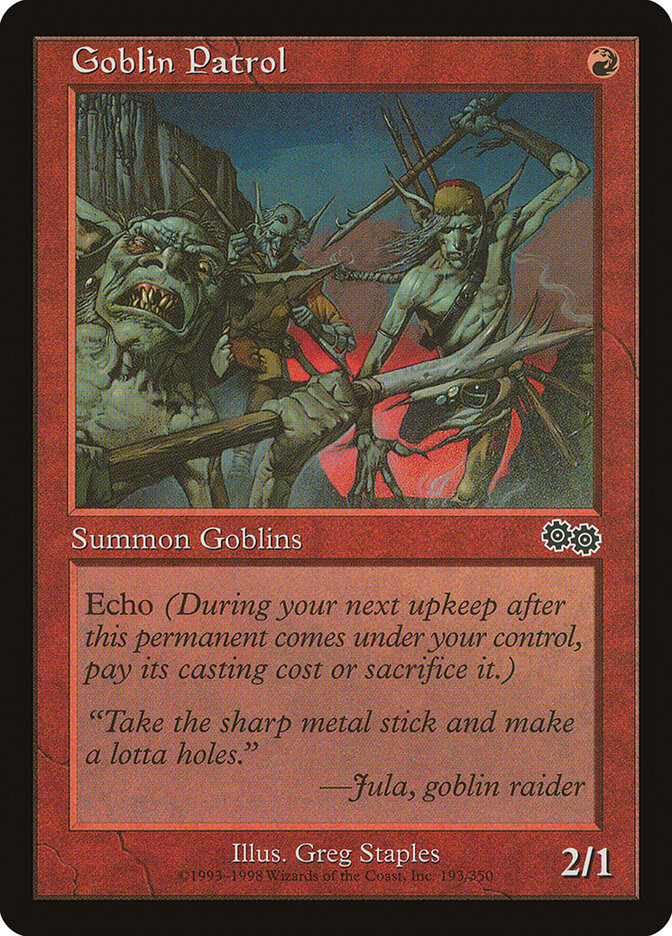 Goblin Patrol card front