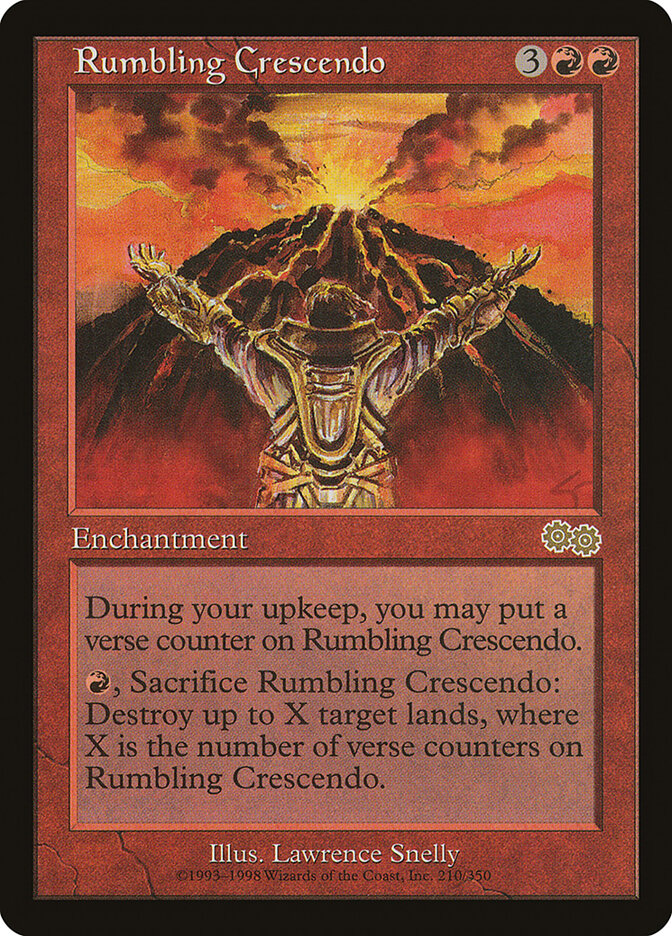 Rumbling Crescendo card front