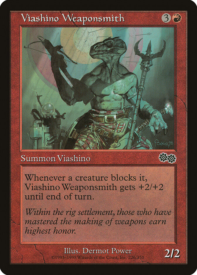 Viashino Weaponsmith card front