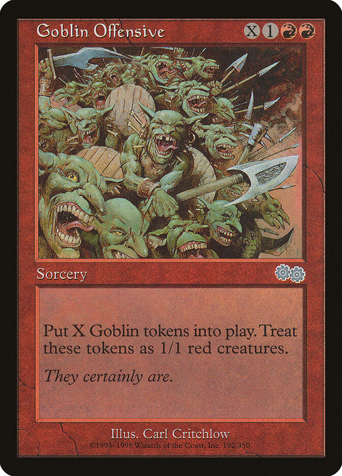 Goblin Offensive card front
