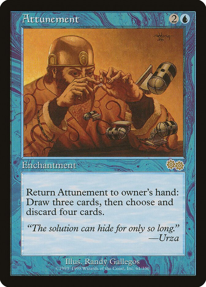 Attunement card front