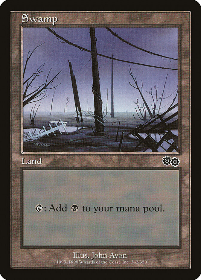 Swamp card front