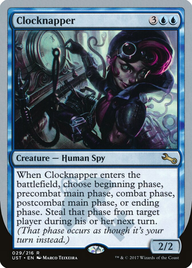 Clocknapper card front