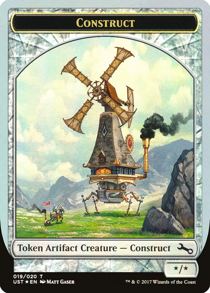 Construct card front