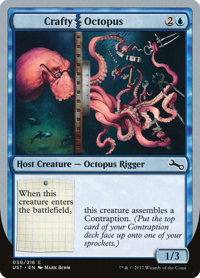 Crafty Octopus card front
