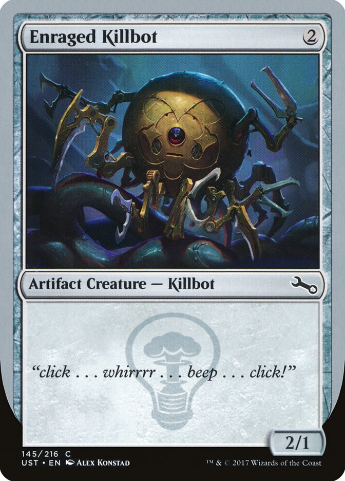 Enraged Killbot card front