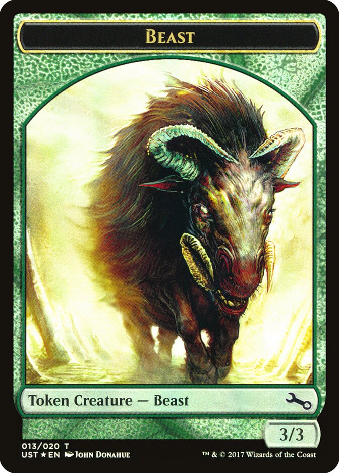 Beast card front