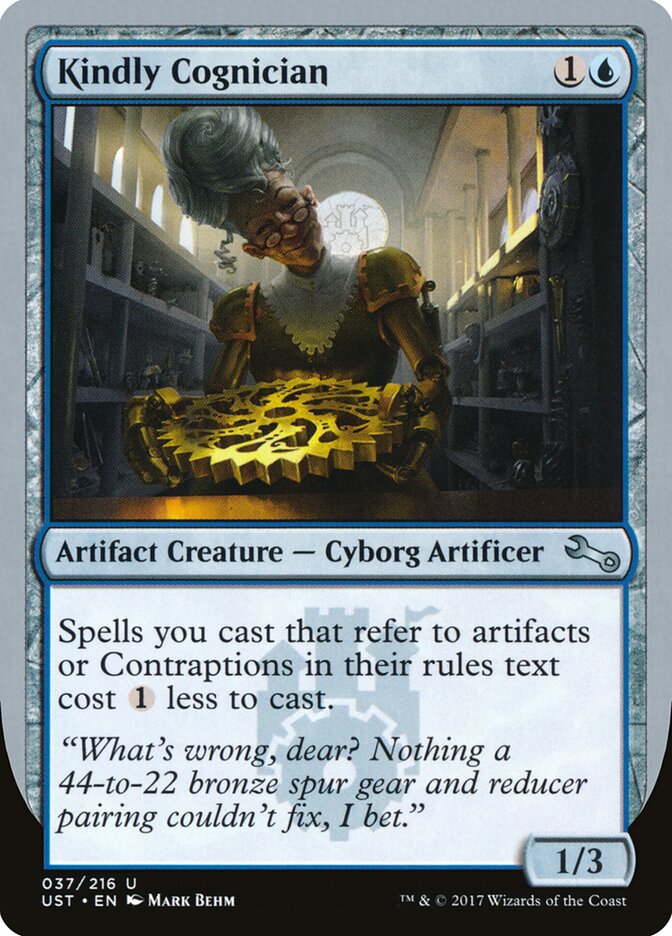 Kindly Cognician card front