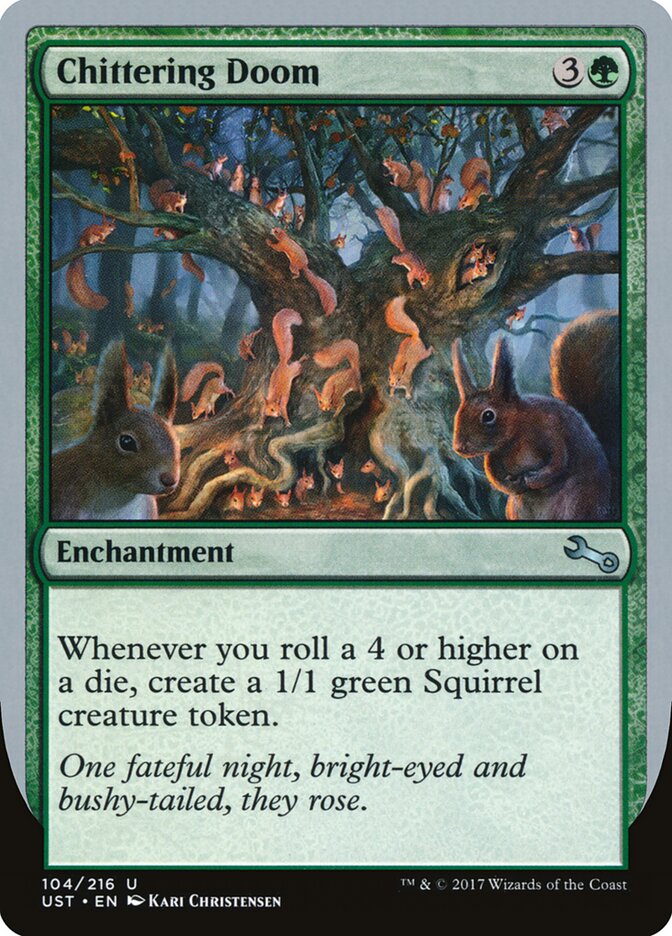 Chittering Doom card front