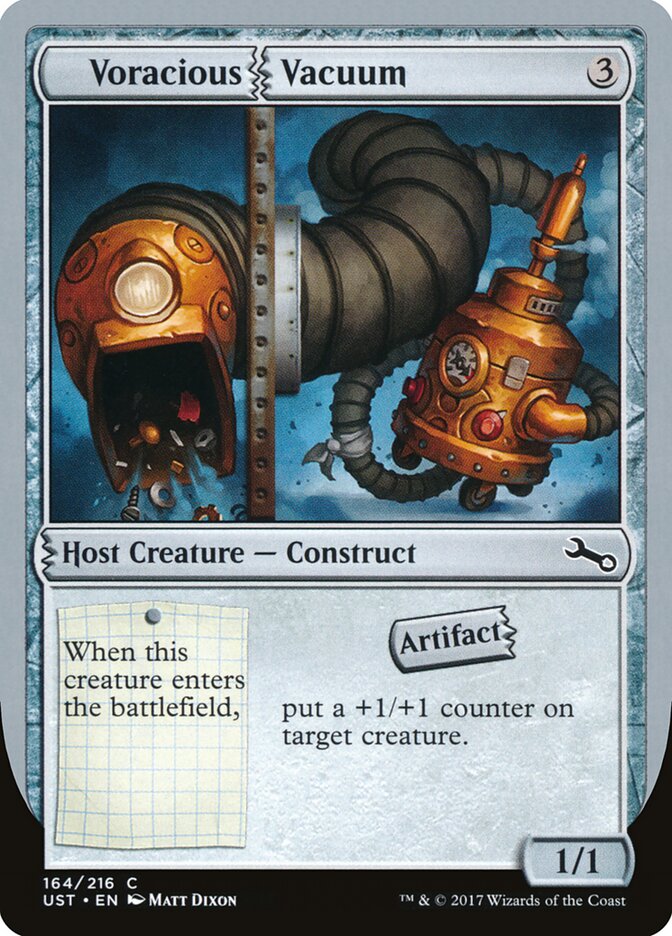 Voracious Vacuum card front