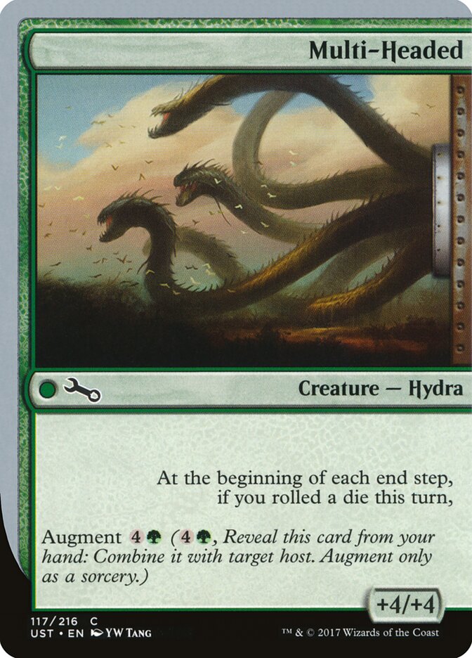 Multi-Headed card front