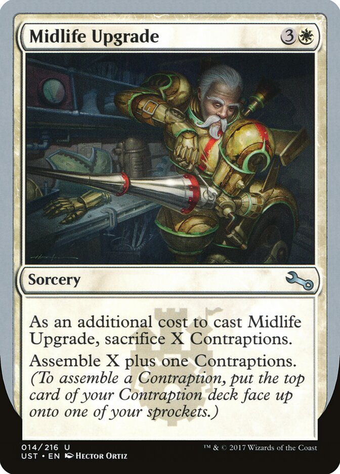 Midlife Upgrade card front