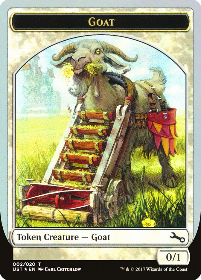 Goat card front