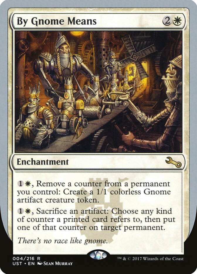 By Gnome Means card front