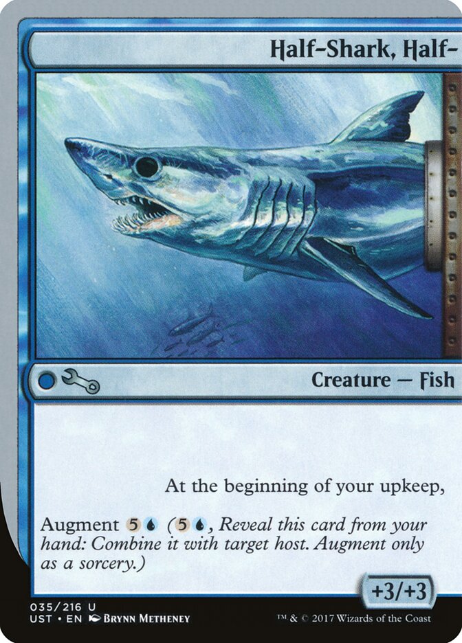 Half-Shark, Half- card front