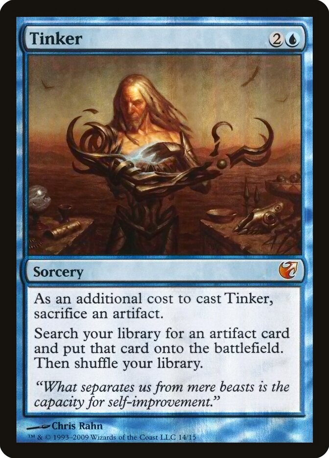 Tinker card front