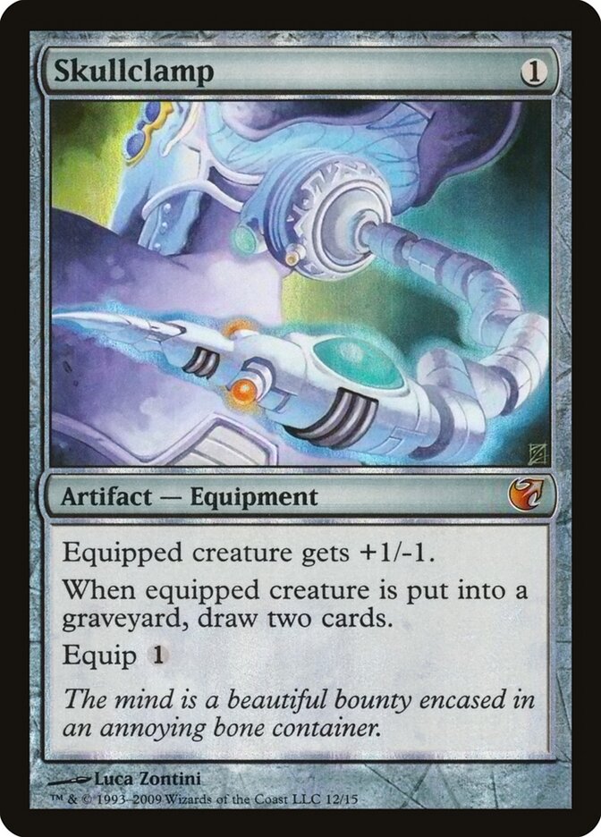 Skullclamp card front