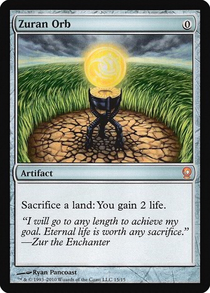 Zuran Orb card front