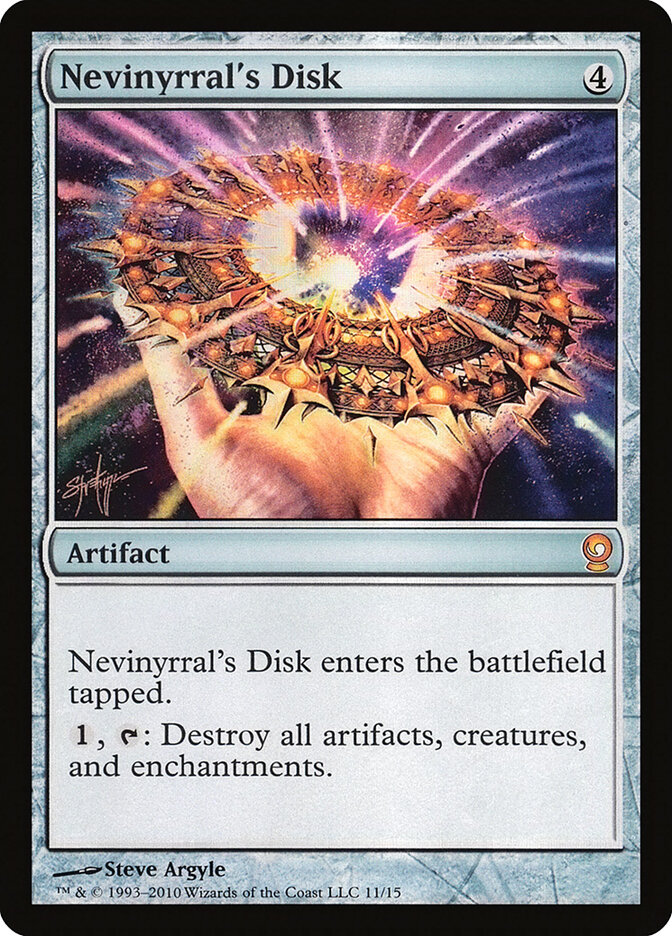 Nevinyrral's Disk card front