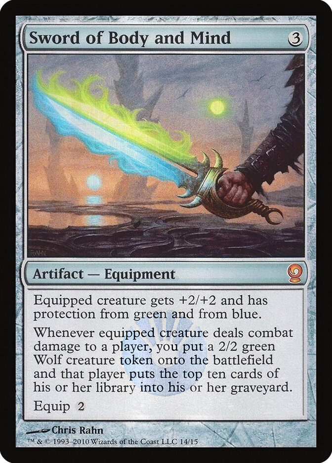 Sword of Body and Mind card front