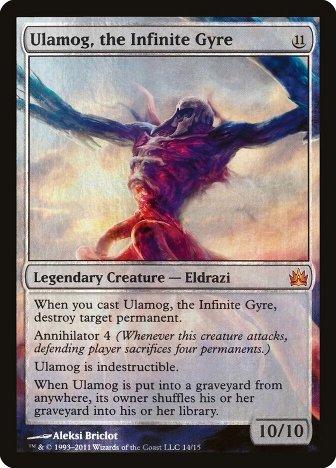 Ulamog, the Infinite Gyre card front