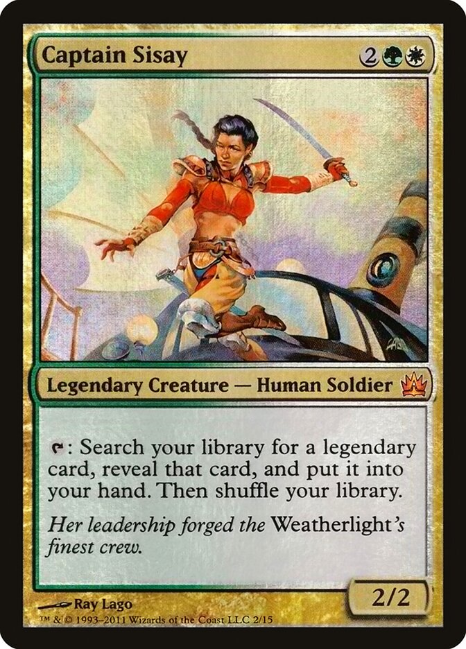 Captain Sisay card front