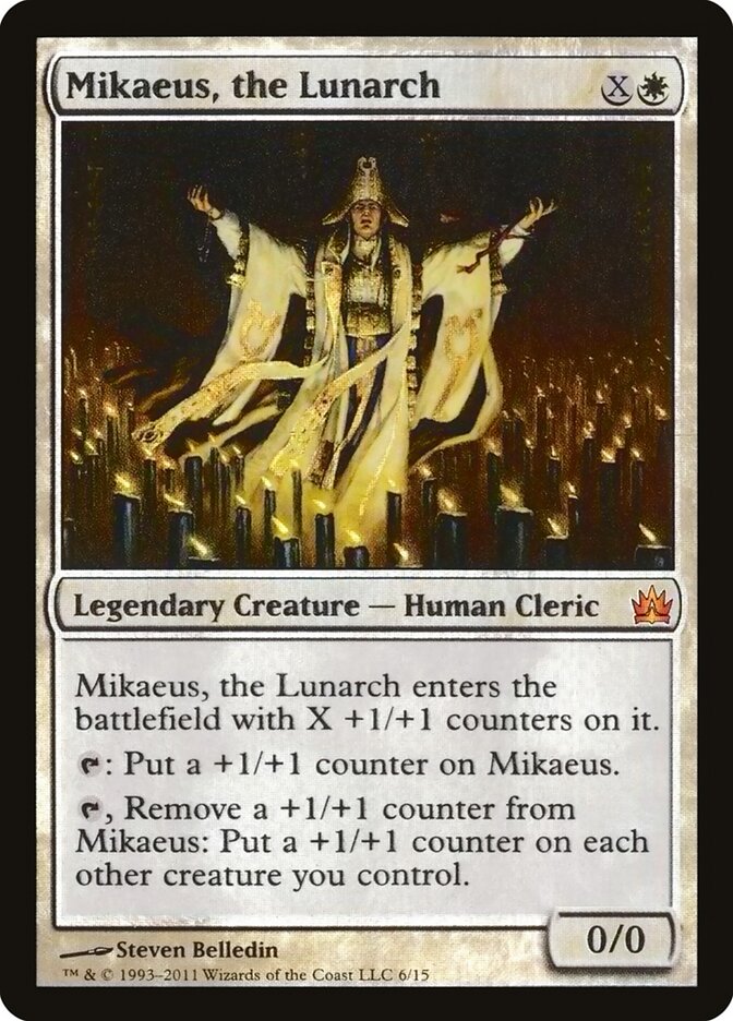 Mikaeus, the Lunarch card front
