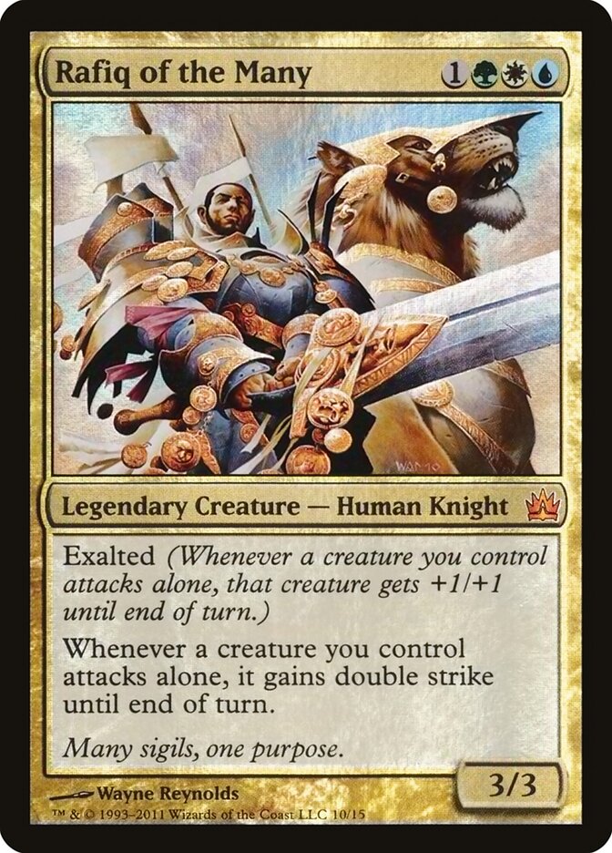 Rafiq of the Many card front