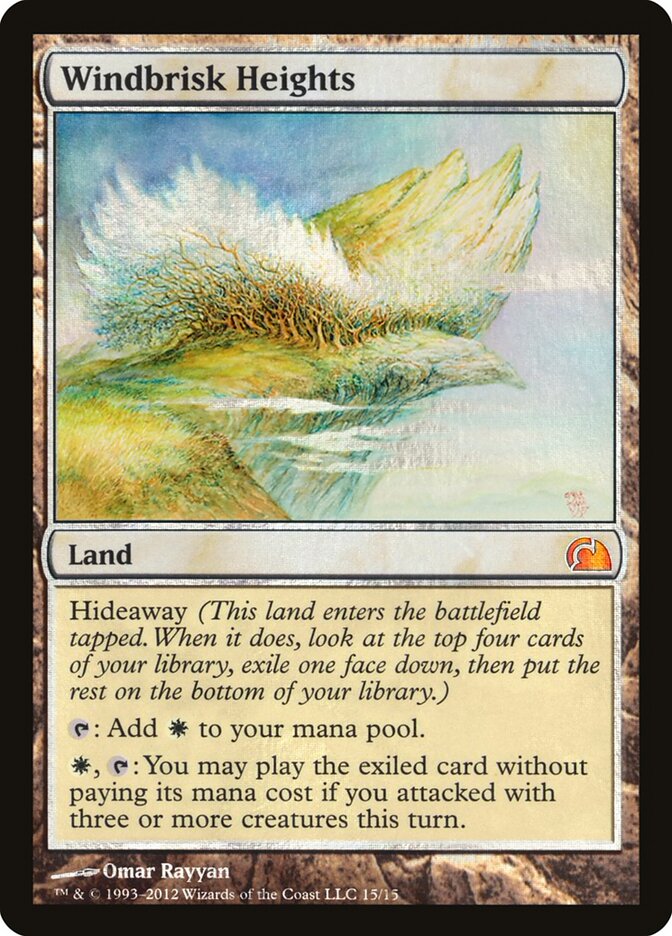 Windbrisk Heights card front