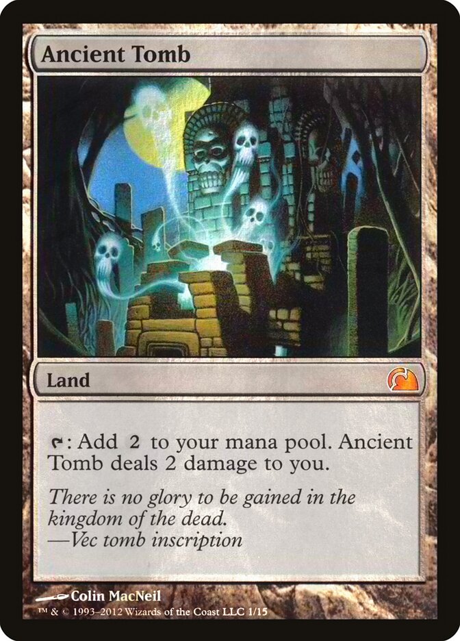 Ancient Tomb card front