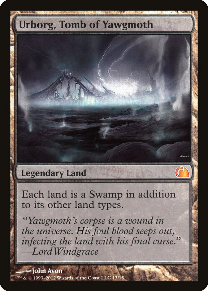 Urborg, Tomb of Yawgmoth card front