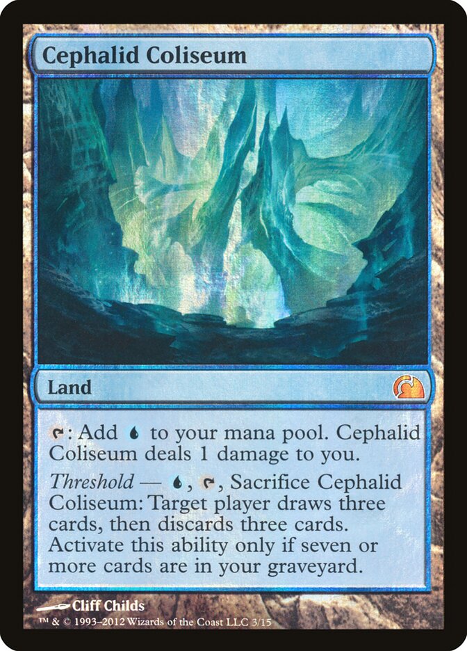 Cephalid Coliseum card front
