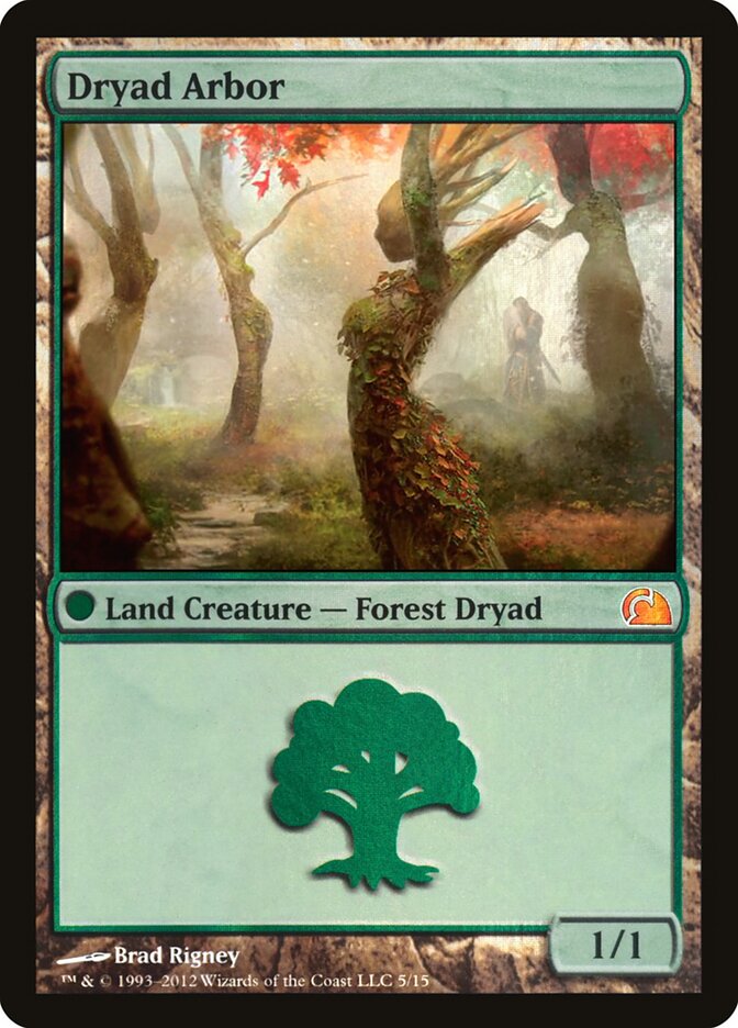 Dryad Arbor card front