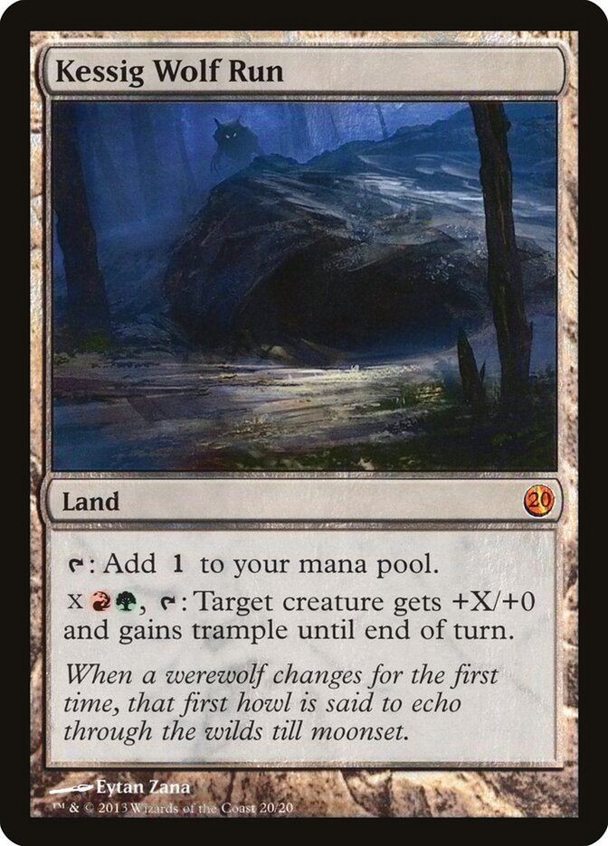 Kessig Wolf Run card front