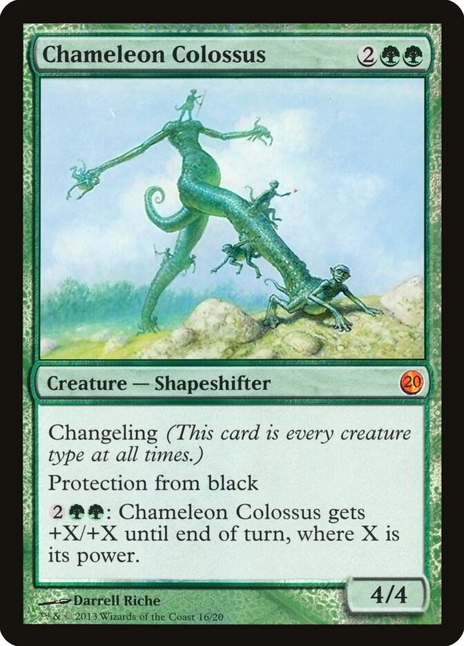 Chameleon Colossus card front