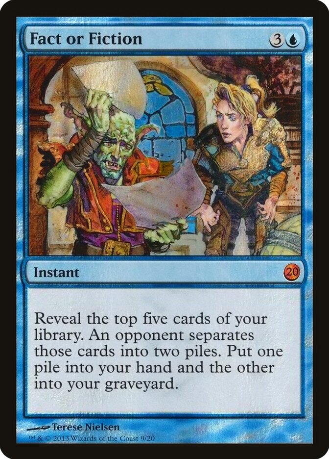 Fact or Fiction card front