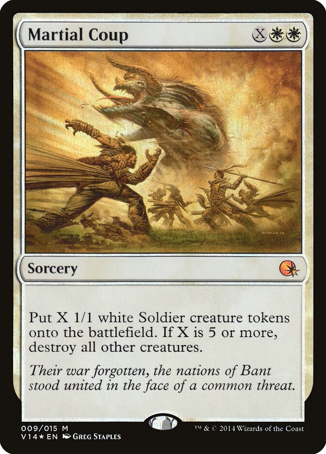 Martial Coup card front