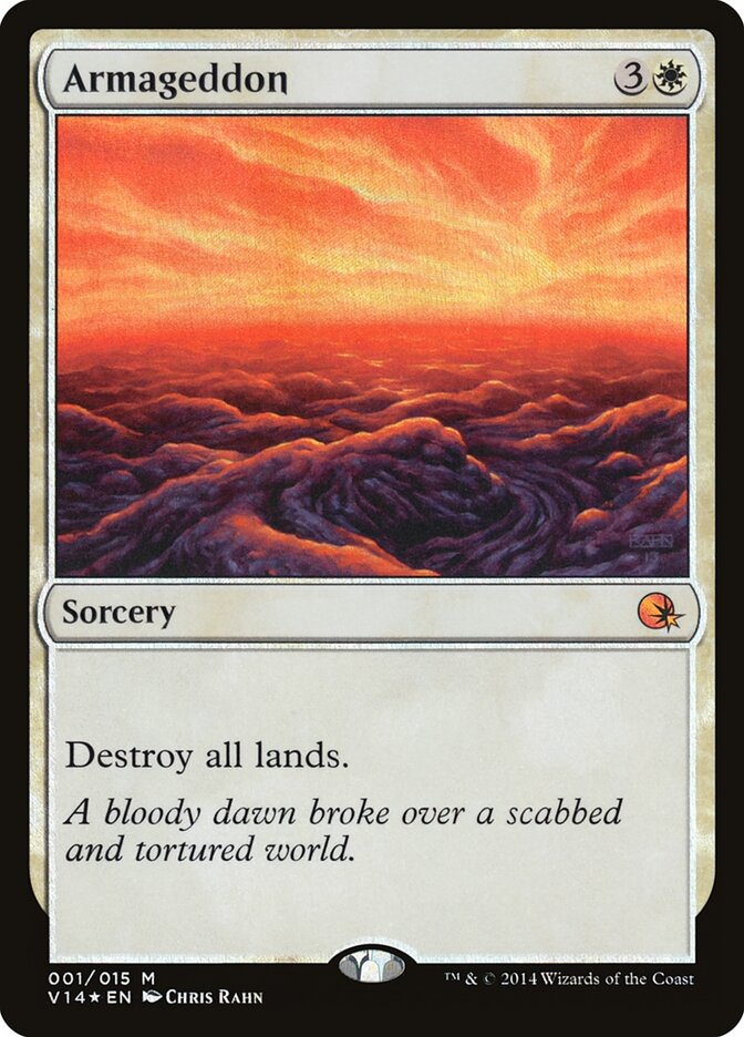 Armageddon card front