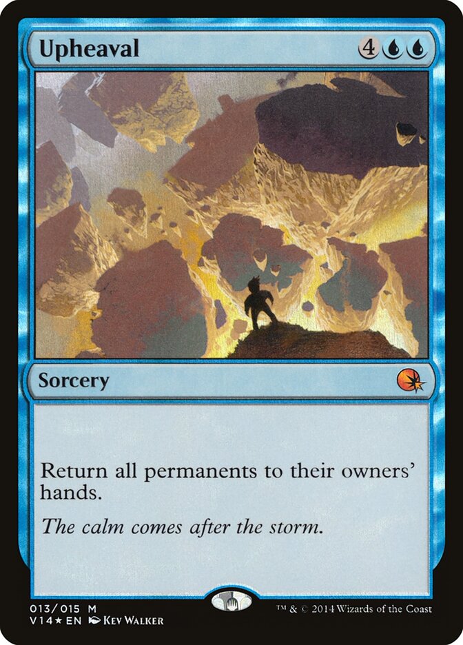 Upheaval card front