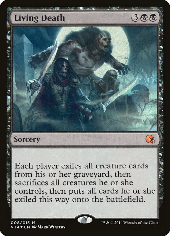 Living Death card front