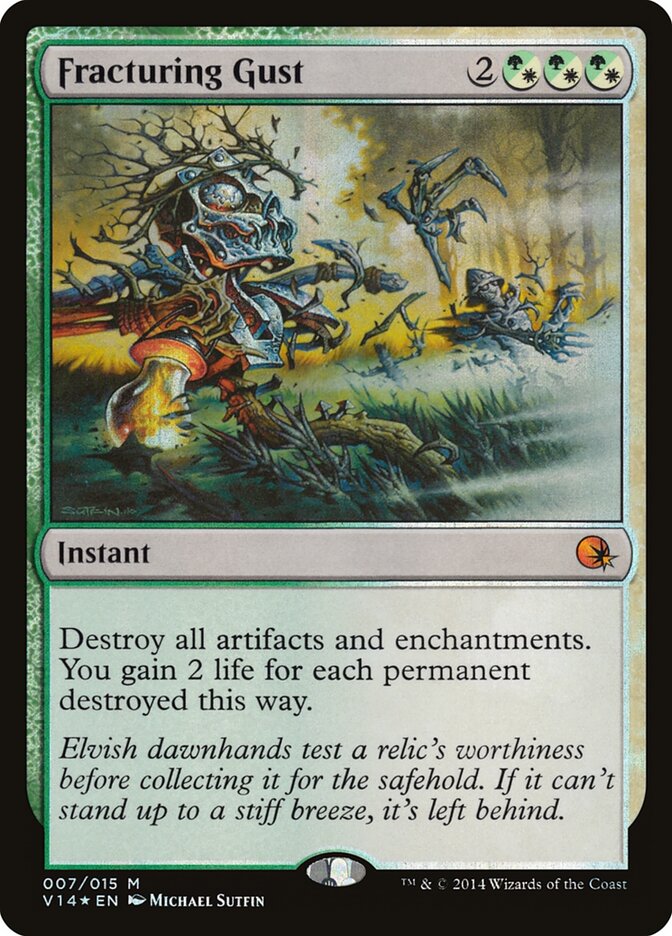 Fracturing Gust card front