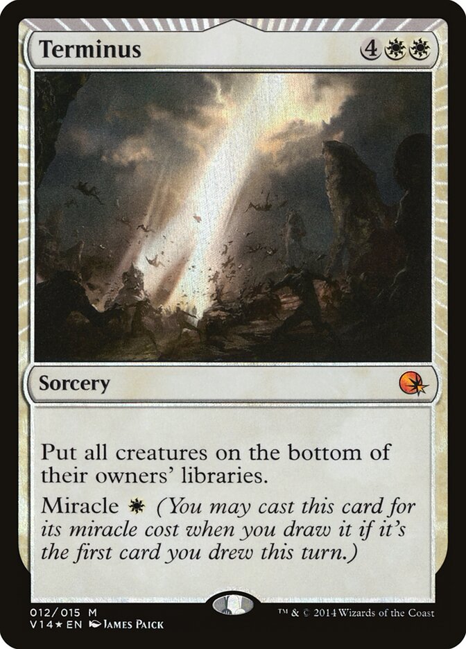 Terminus card front