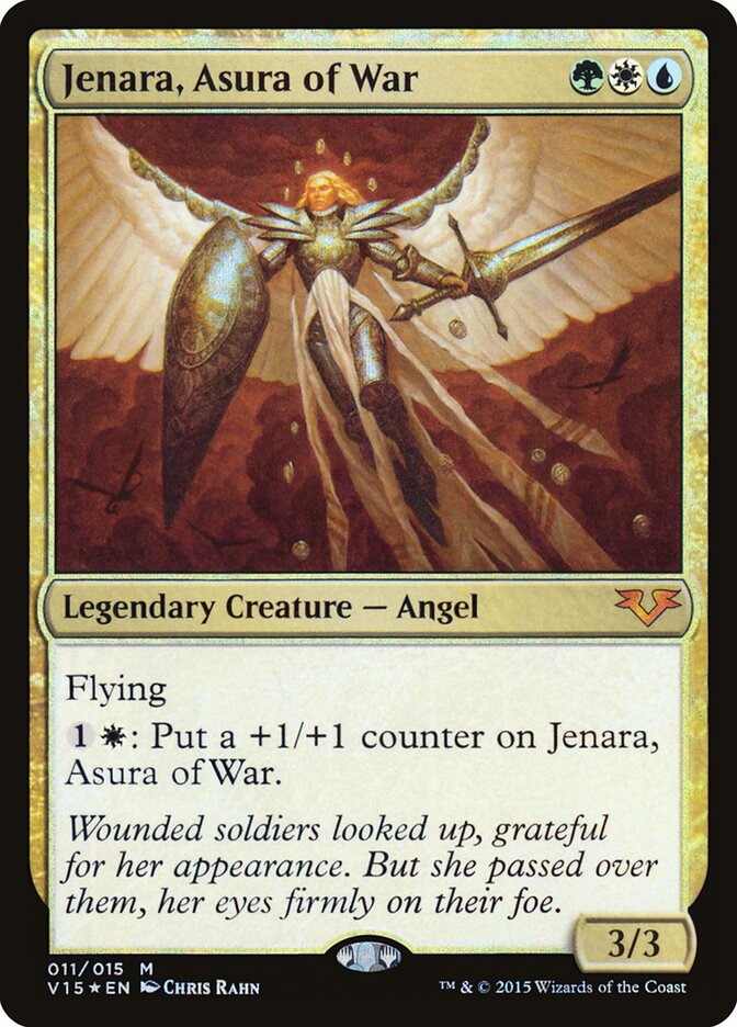 Jenara, Asura of War card front