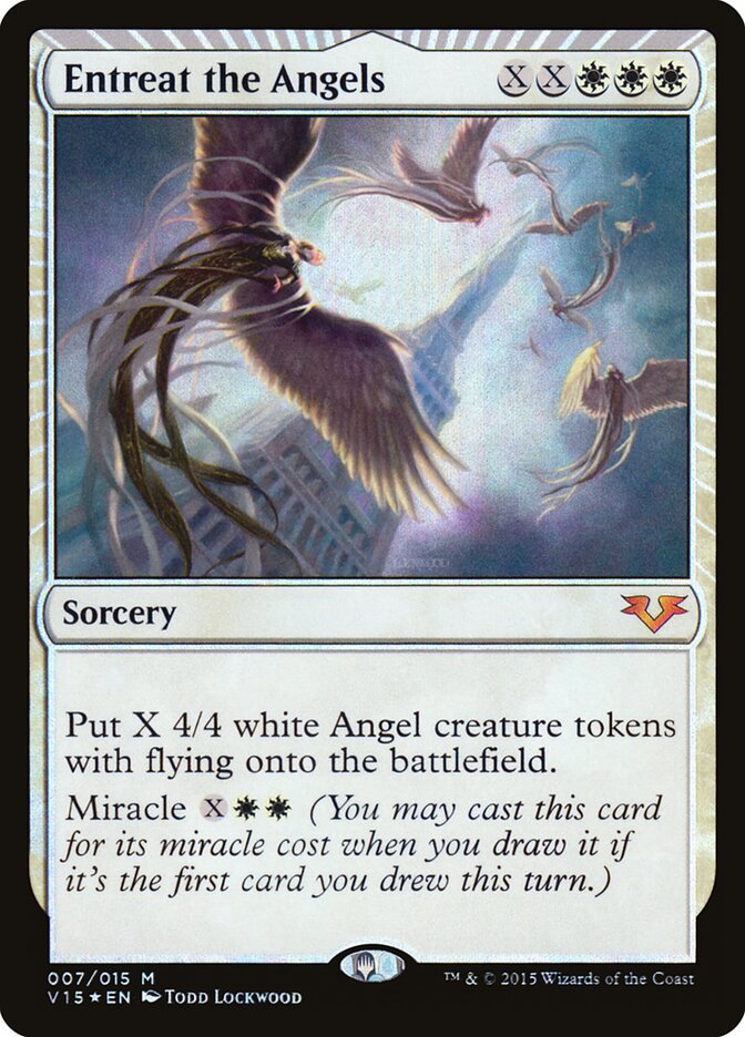 Entreat the Angels card front