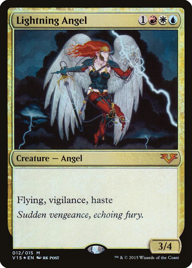 Lightning Angel card front