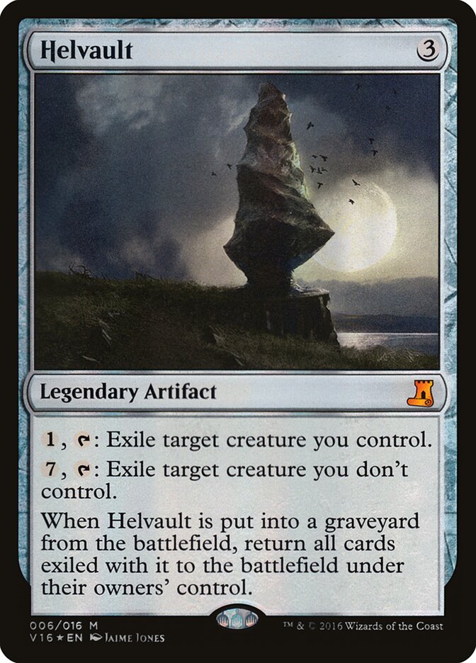 Helvault card front
