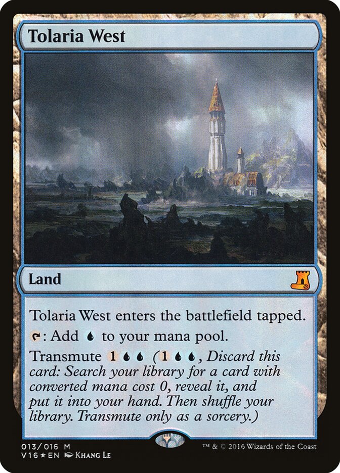 Tolaria West card front
